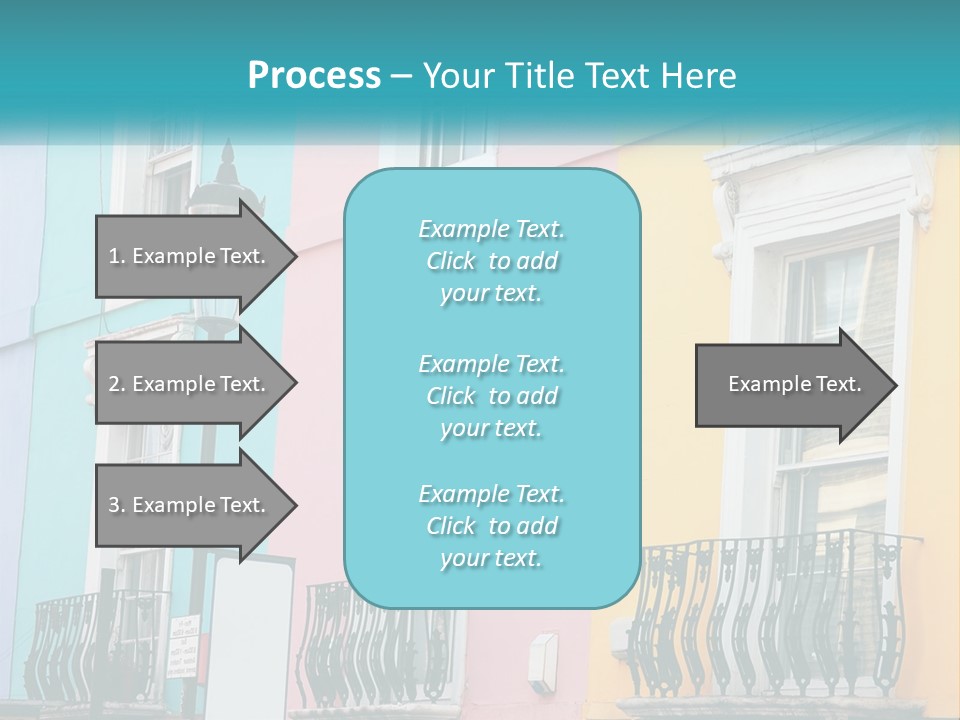Accommodation Street Residence PowerPoint Template