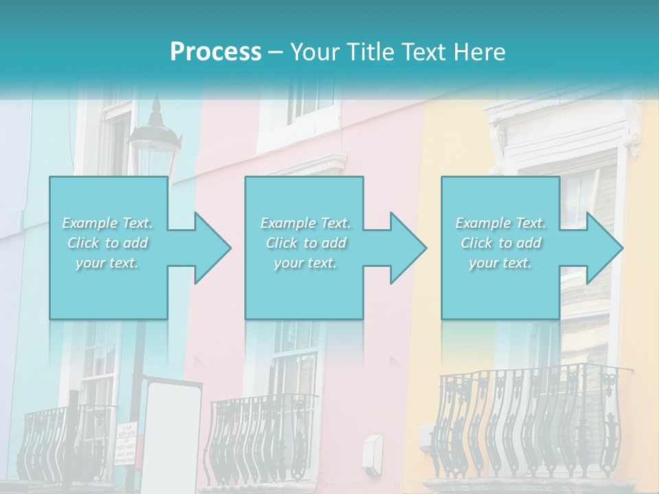 Accommodation Street Residence PowerPoint Template