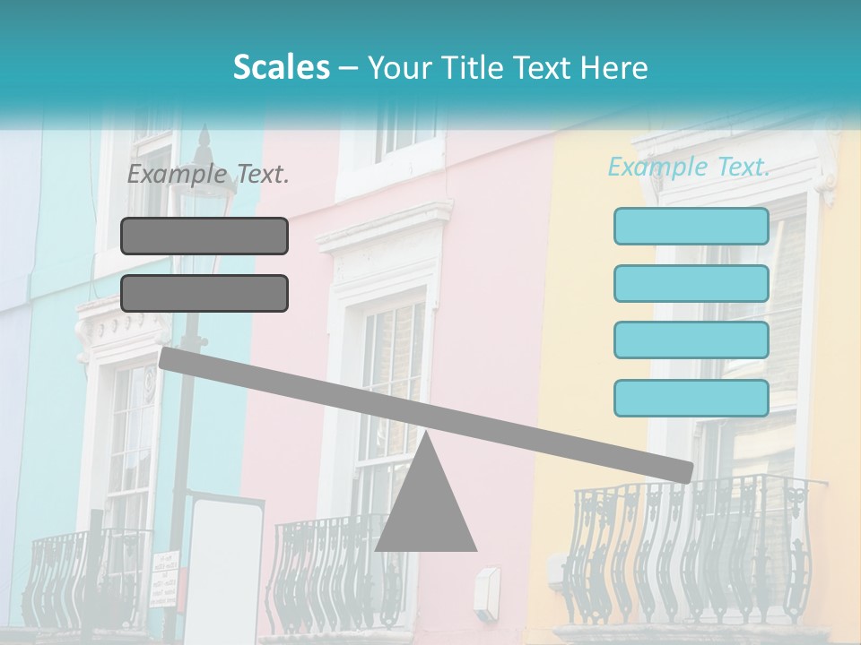Accommodation Street Residence PowerPoint Template