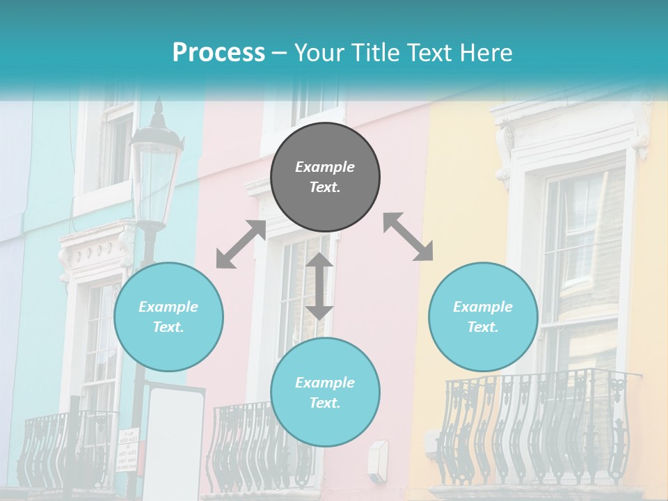 Accommodation Street Residence PowerPoint Template