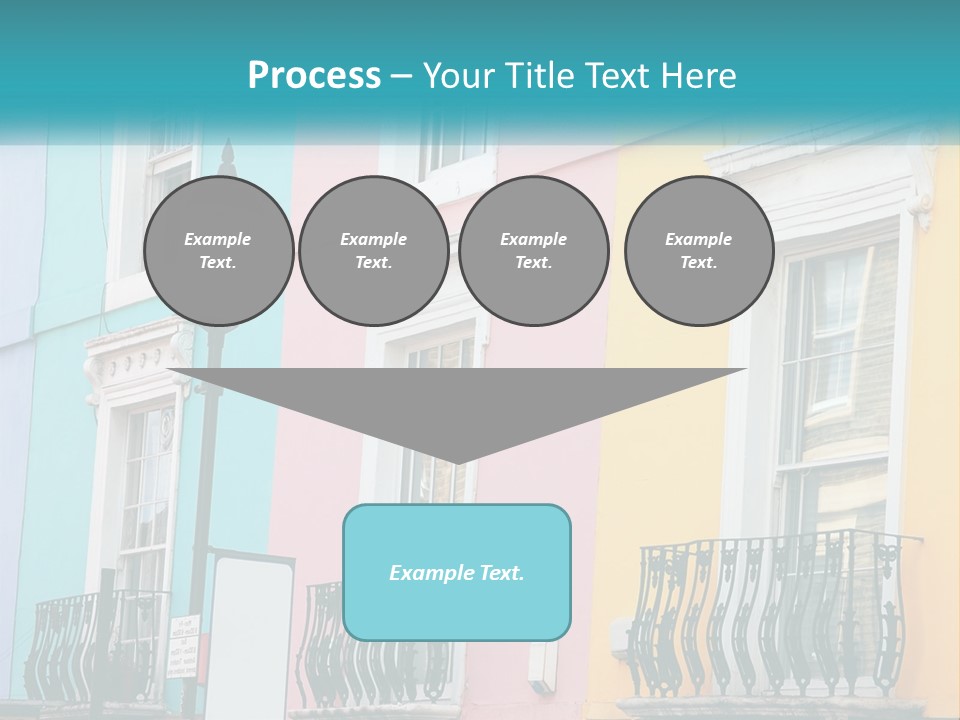 Accommodation Street Residence PowerPoint Template
