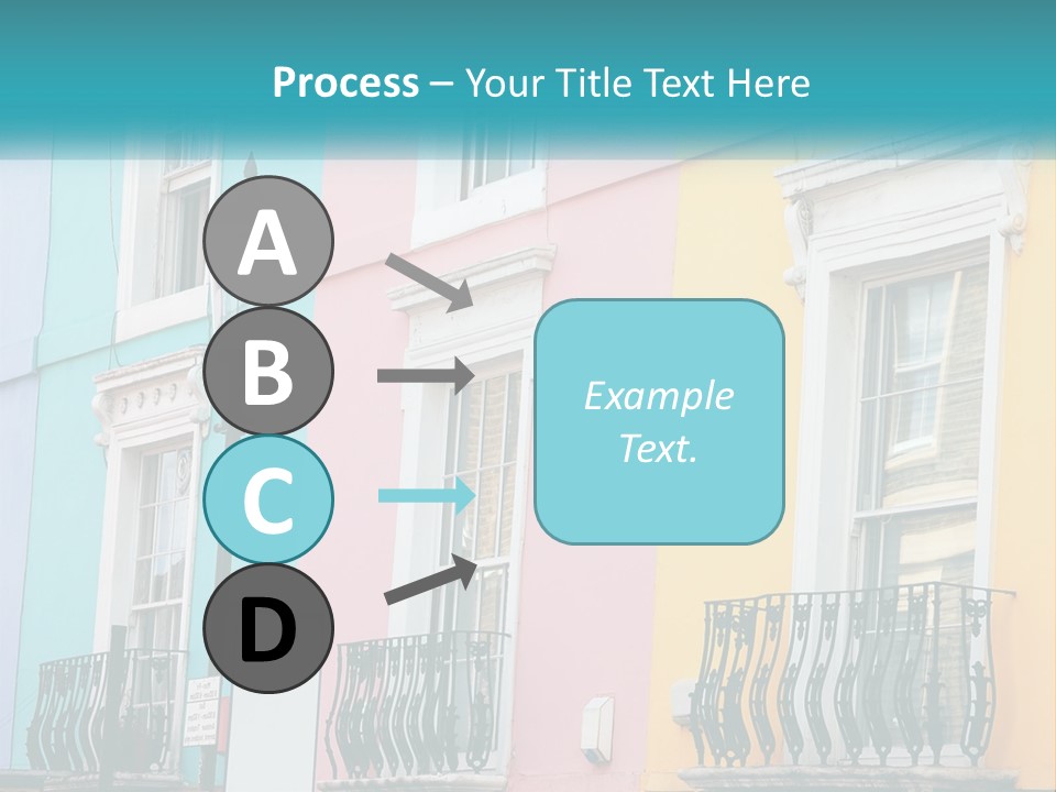 Accommodation Street Residence PowerPoint Template