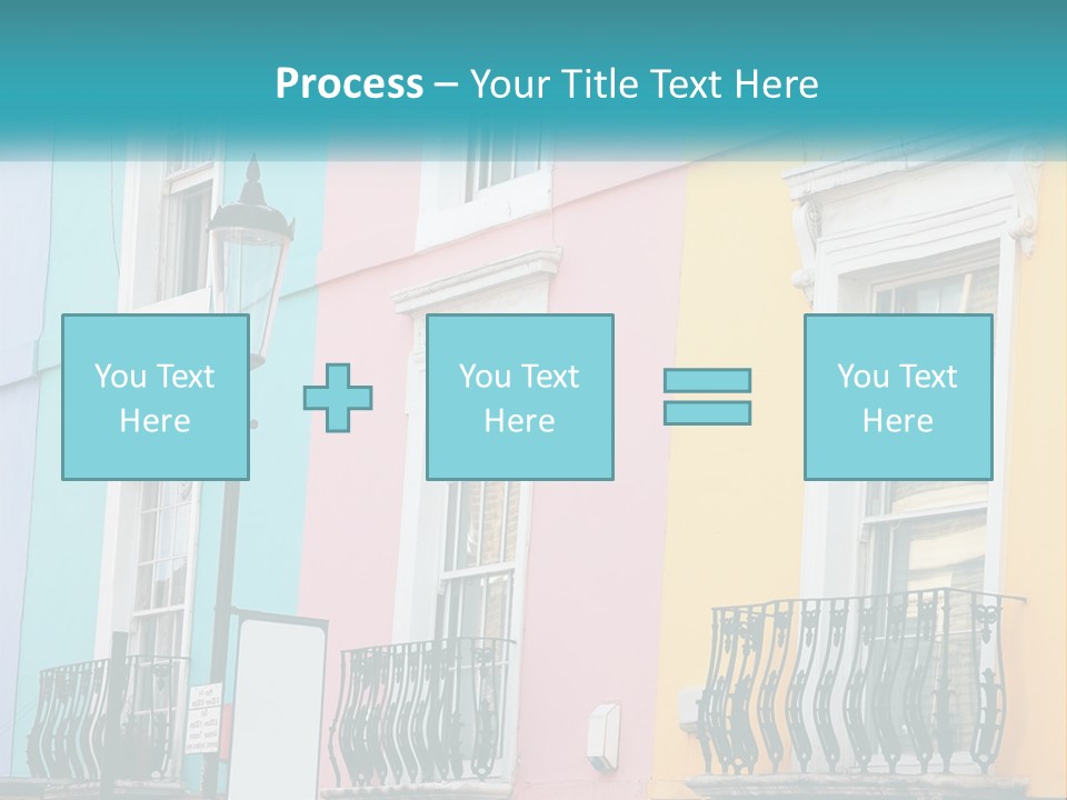 Accommodation Street Residence PowerPoint Template