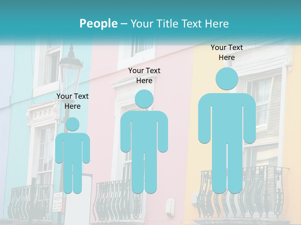 Accommodation Street Residence PowerPoint Template