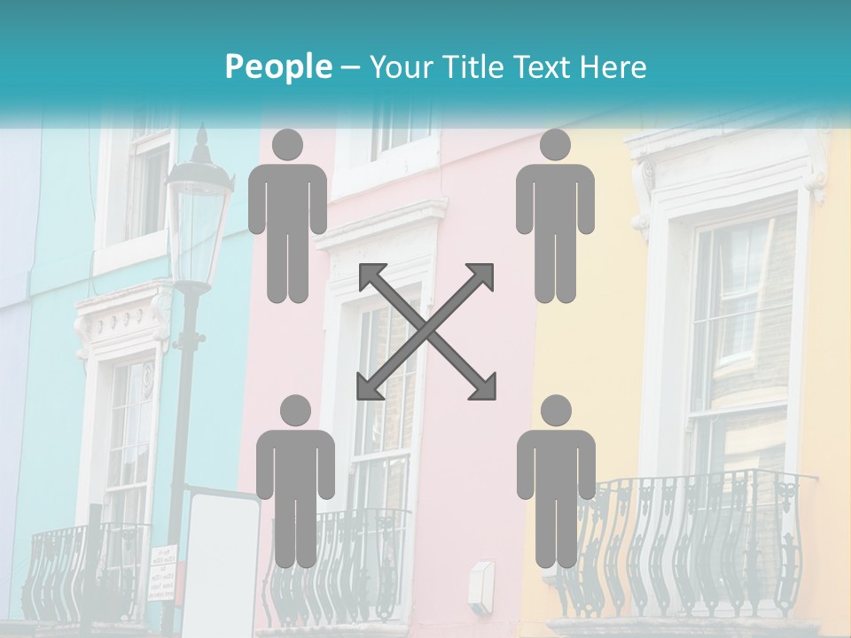 Accommodation Street Residence PowerPoint Template