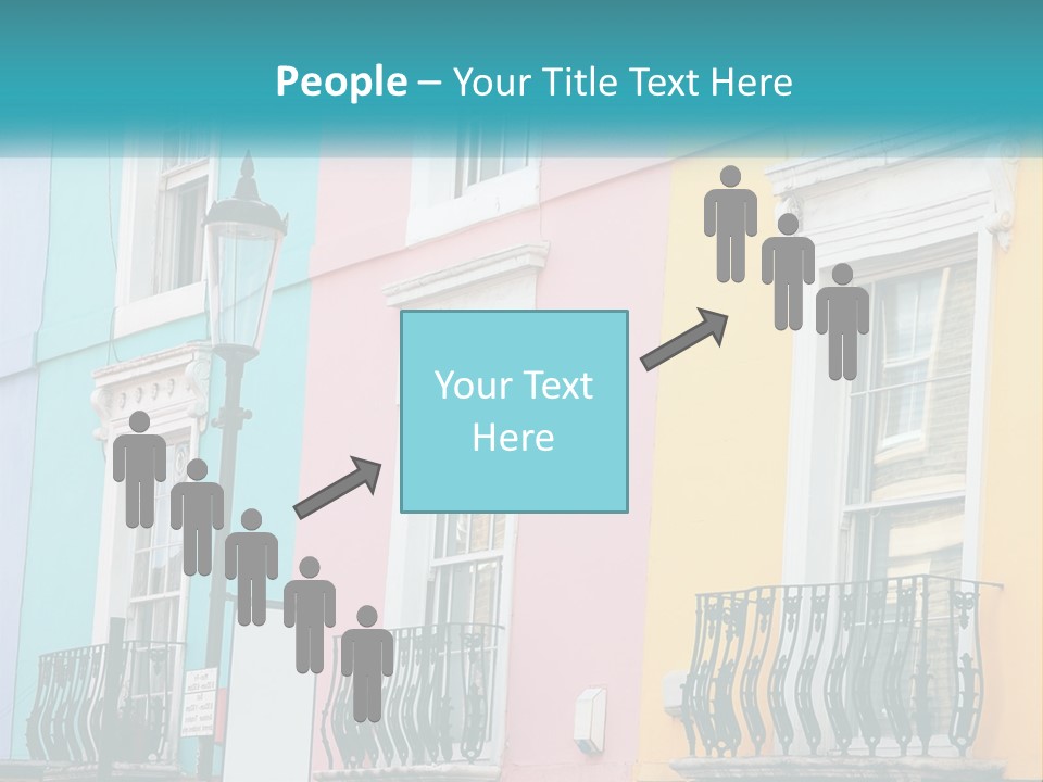 Accommodation Street Residence PowerPoint Template