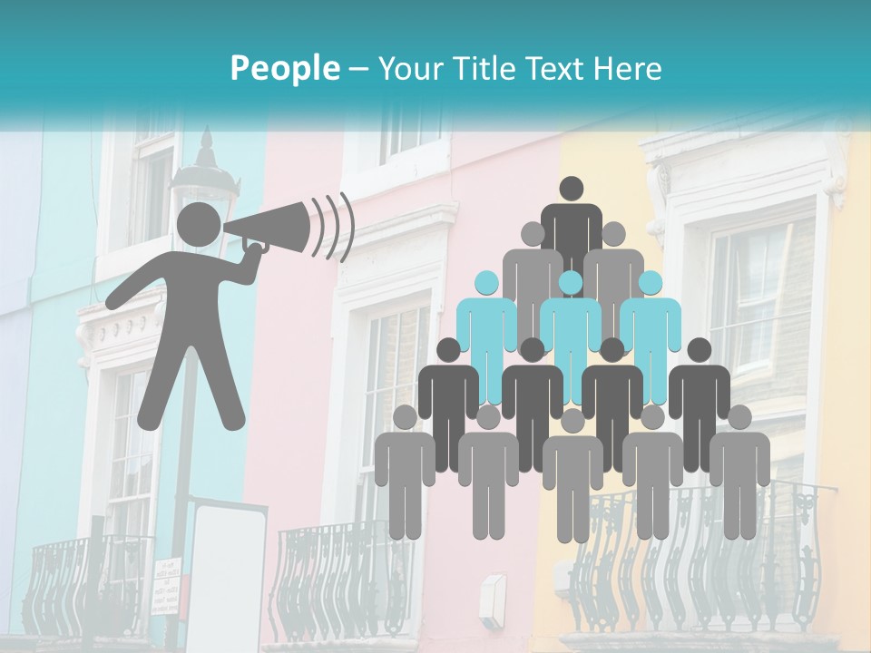 Accommodation Street Residence PowerPoint Template