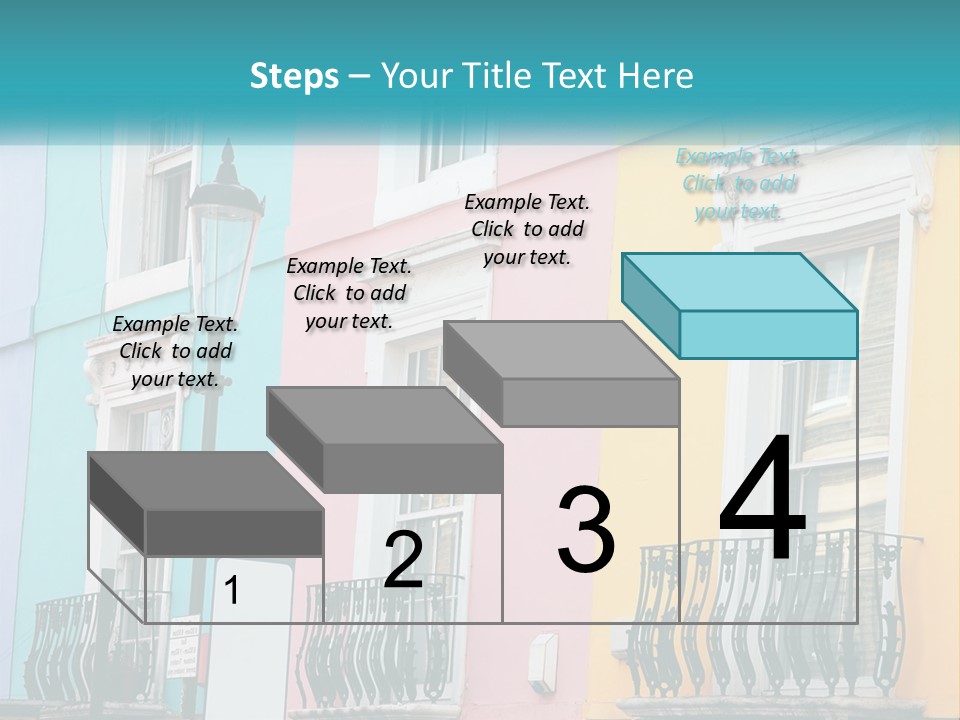 Accommodation Street Residence PowerPoint Template