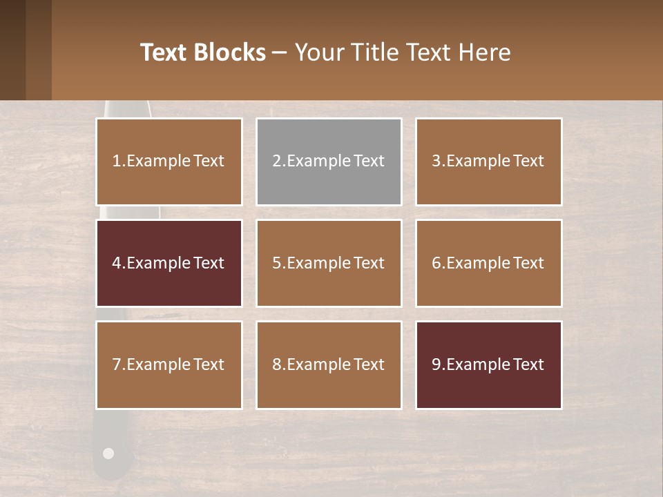 Preparation Copy Table PowerPoint Template
