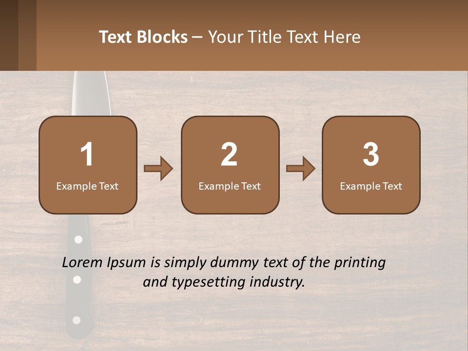 Preparation Copy Table PowerPoint Template