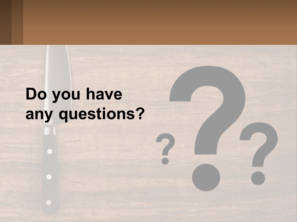 Preparation Copy Table PowerPoint Template