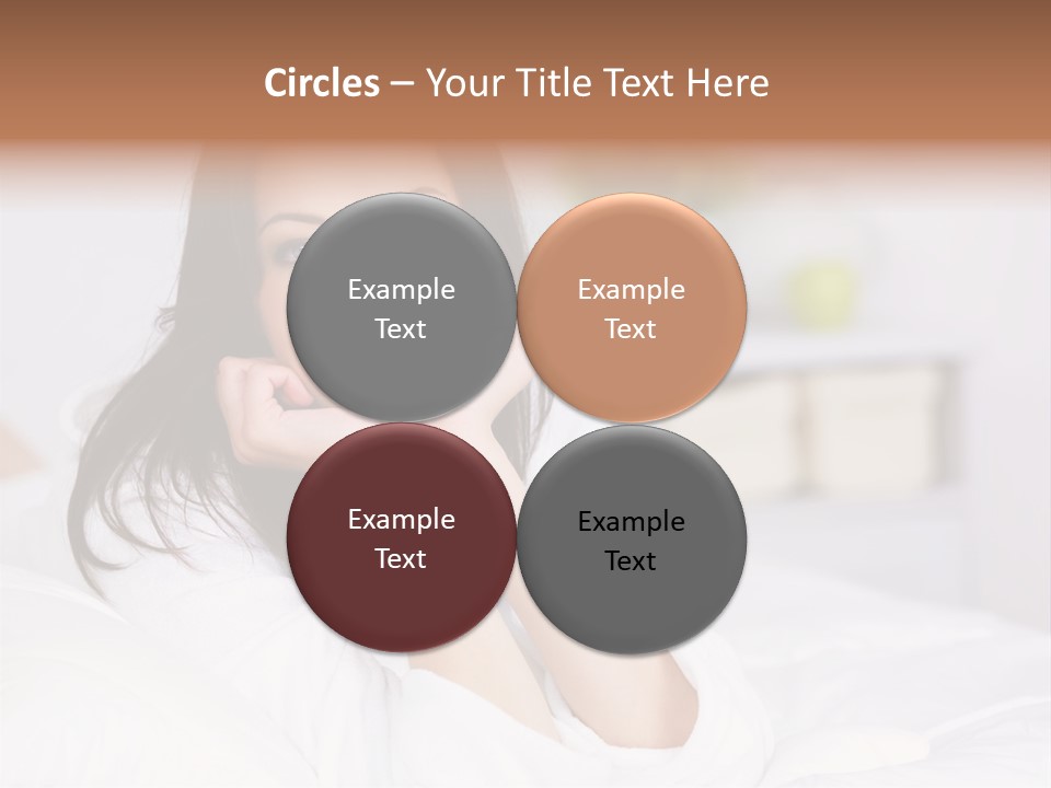 Life Bedroom Cheerful PowerPoint Template