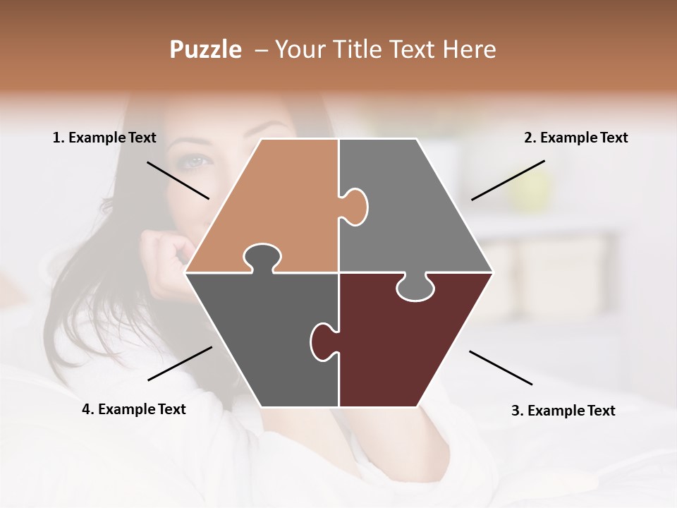 Life Bedroom Cheerful PowerPoint Template