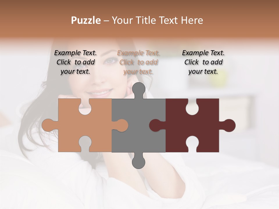 Life Bedroom Cheerful PowerPoint Template