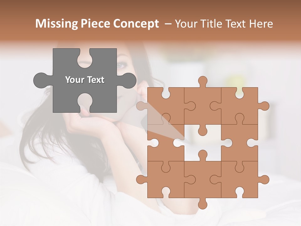 Life Bedroom Cheerful PowerPoint Template