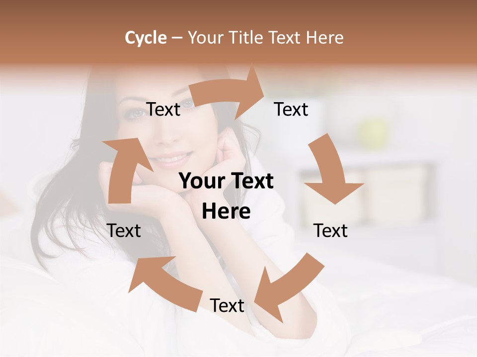 Life Bedroom Cheerful PowerPoint Template