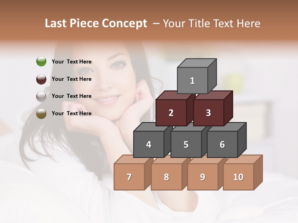 Life Bedroom Cheerful PowerPoint Template