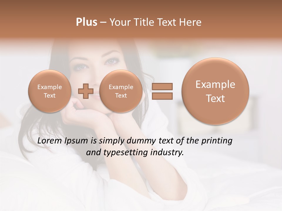 Life Bedroom Cheerful PowerPoint Template