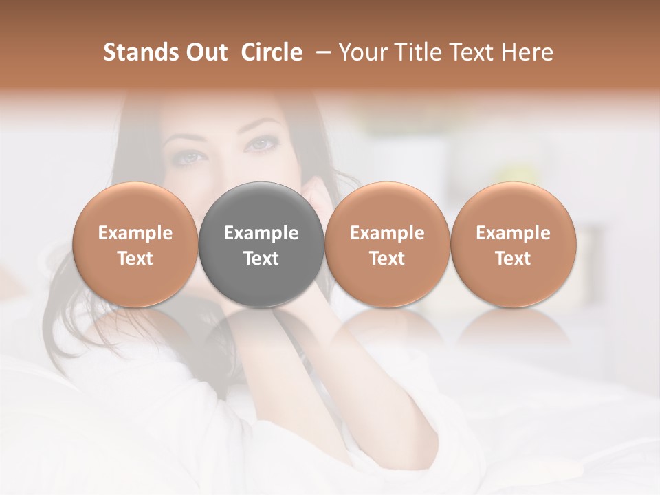 Life Bedroom Cheerful PowerPoint Template