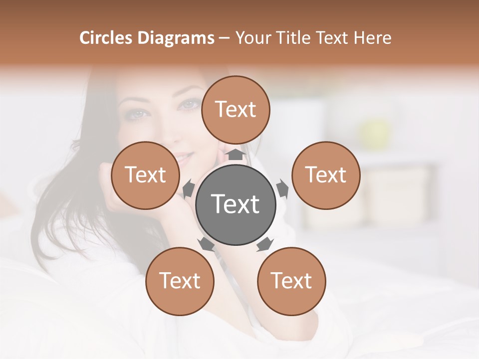 Life Bedroom Cheerful PowerPoint Template