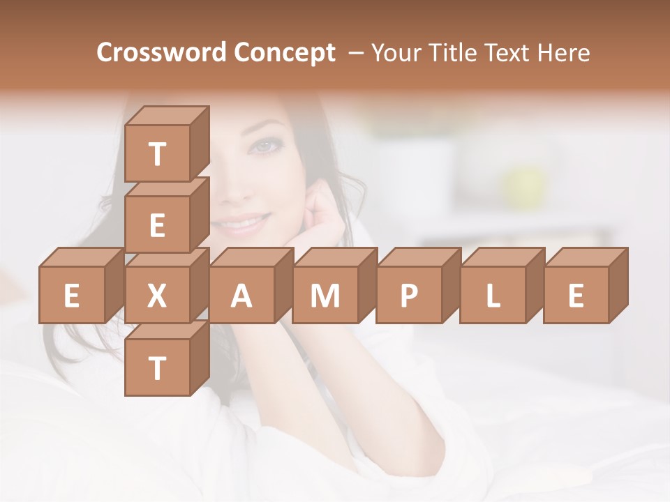 Life Bedroom Cheerful PowerPoint Template