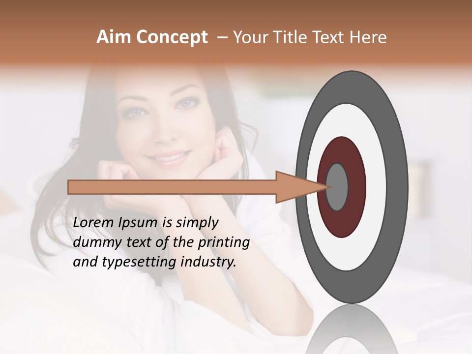 Life Bedroom Cheerful PowerPoint Template