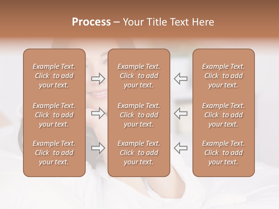 Life Bedroom Cheerful PowerPoint Template
