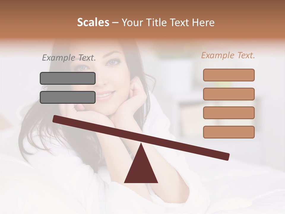 Life Bedroom Cheerful PowerPoint Template