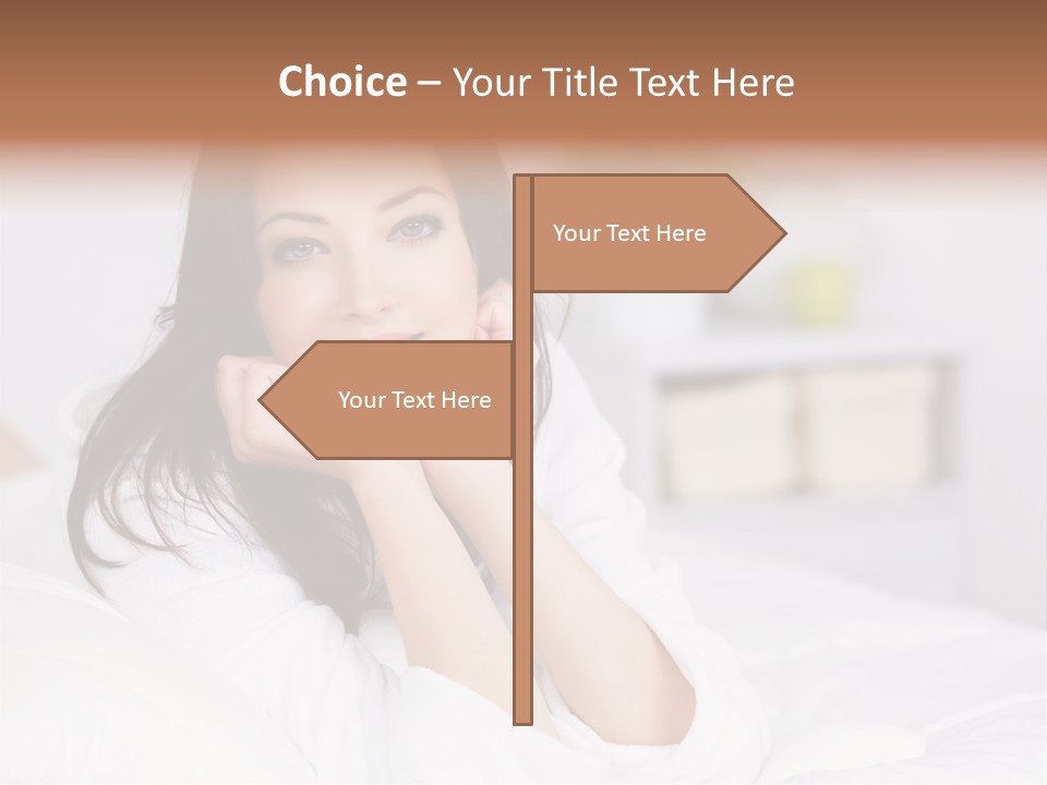 Life Bedroom Cheerful PowerPoint Template