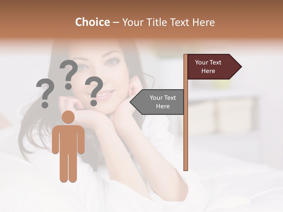 Life Bedroom Cheerful PowerPoint Template