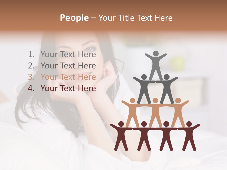 Life Bedroom Cheerful PowerPoint Template