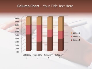 Signature Clerk Closeup PowerPoint Template