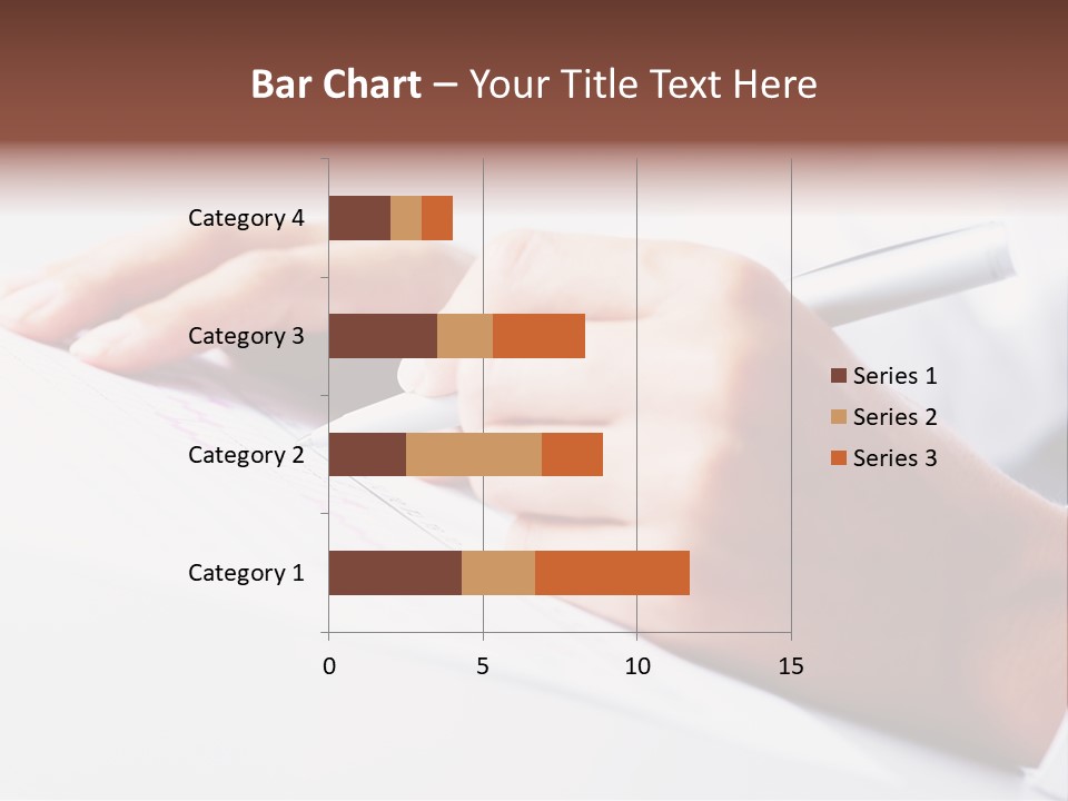 Signature Clerk Closeup PowerPoint Template