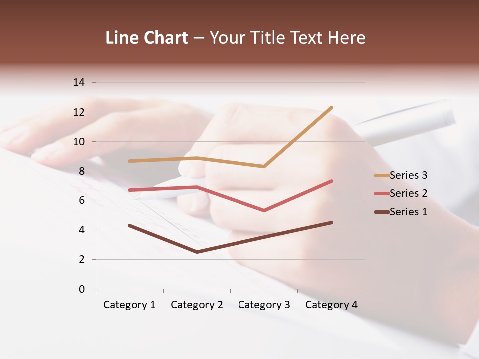 Signature Clerk Closeup PowerPoint Template