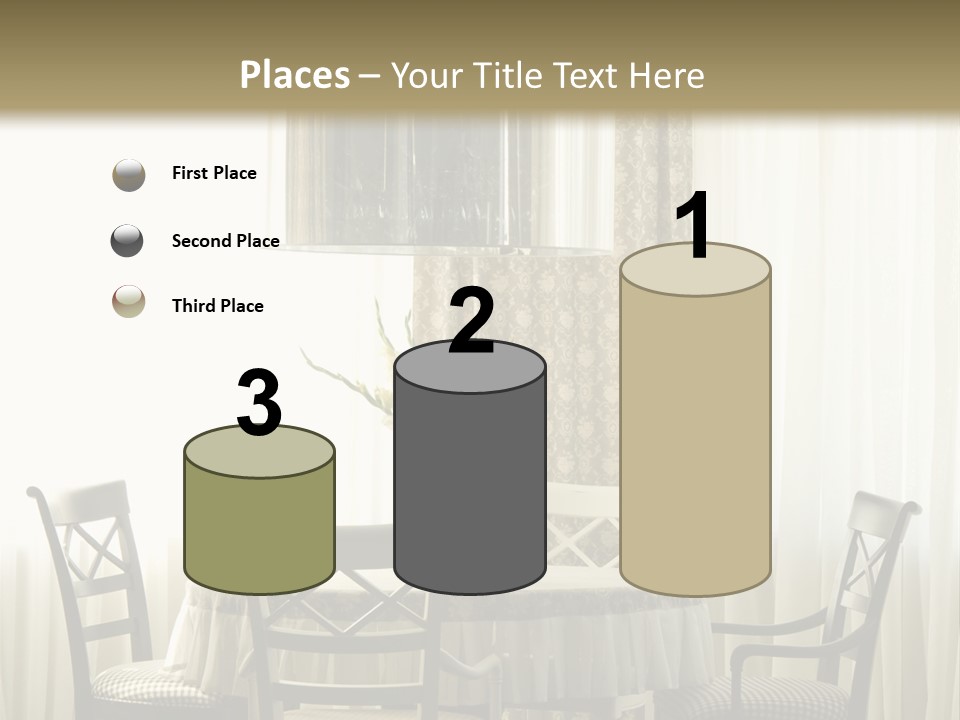 Served Lamp Estate PowerPoint Template