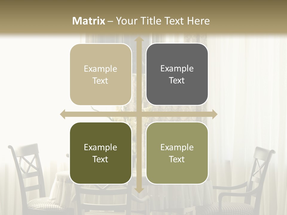 Served Lamp Estate PowerPoint Template