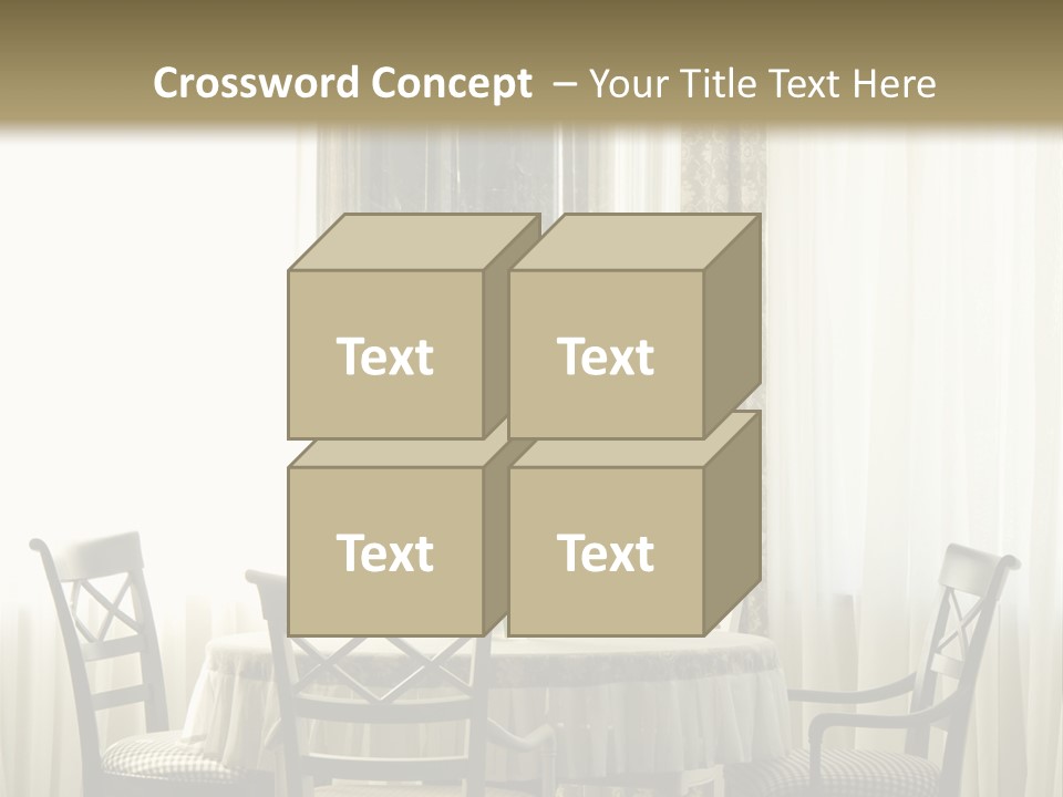 Served Lamp Estate PowerPoint Template