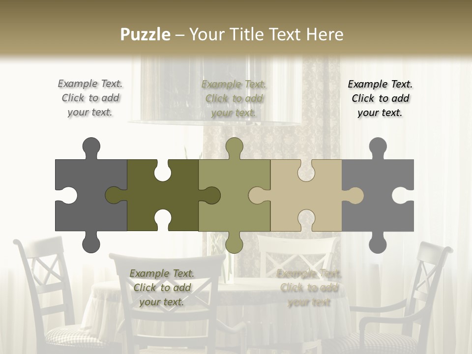 Served Lamp Estate PowerPoint Template