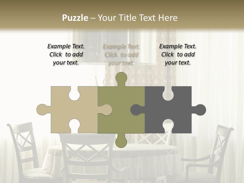 Served Lamp Estate PowerPoint Template