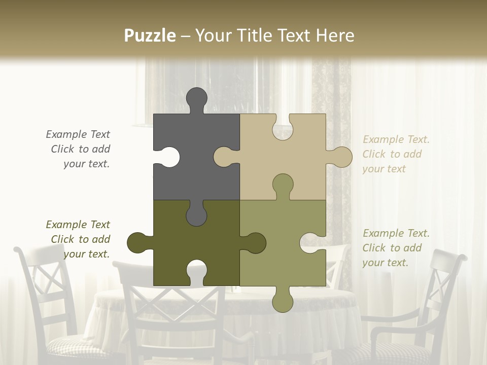 Served Lamp Estate PowerPoint Template