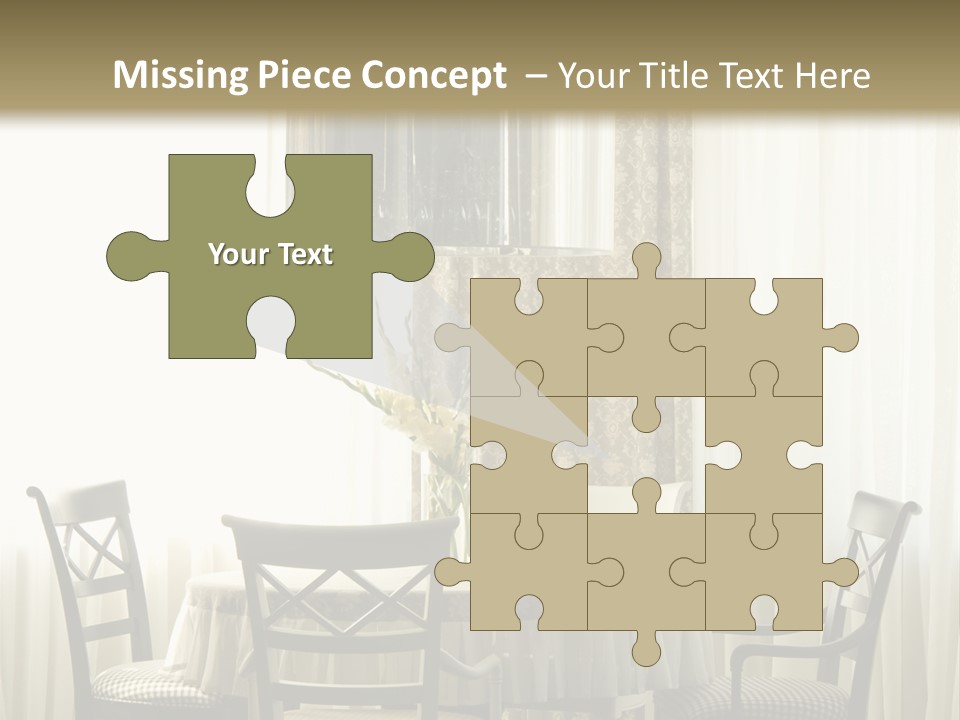 Served Lamp Estate PowerPoint Template