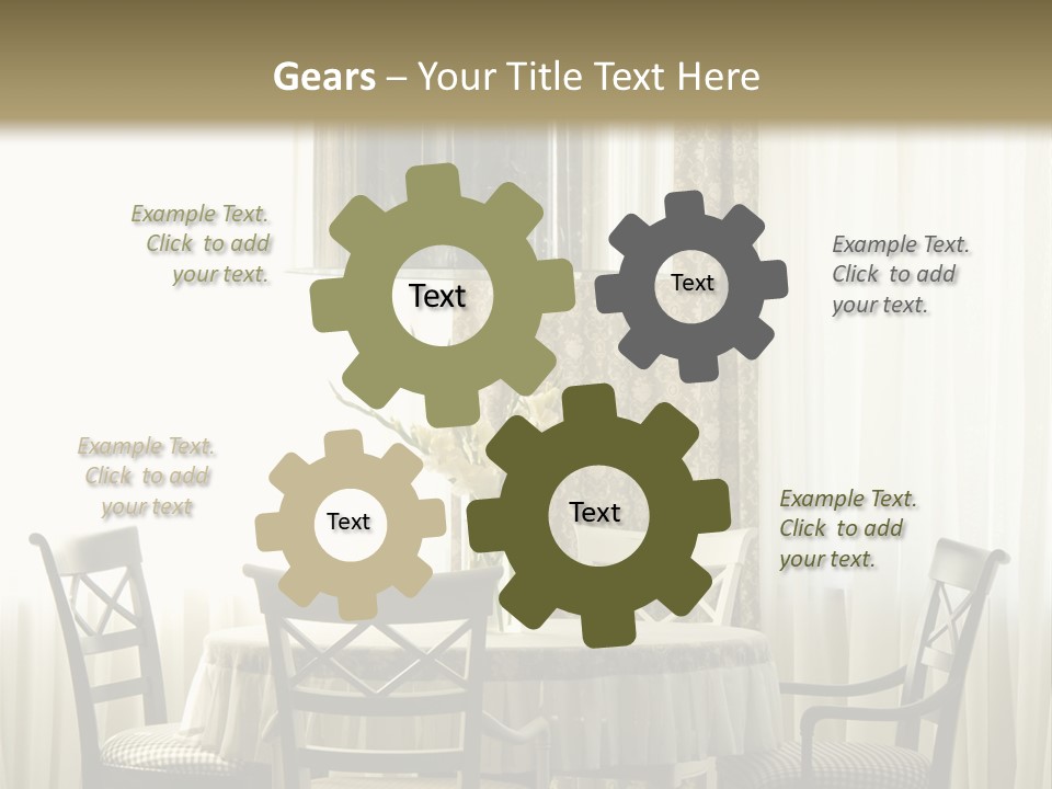 Served Lamp Estate PowerPoint Template