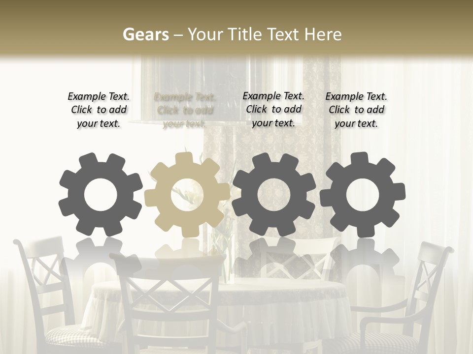 Served Lamp Estate PowerPoint Template