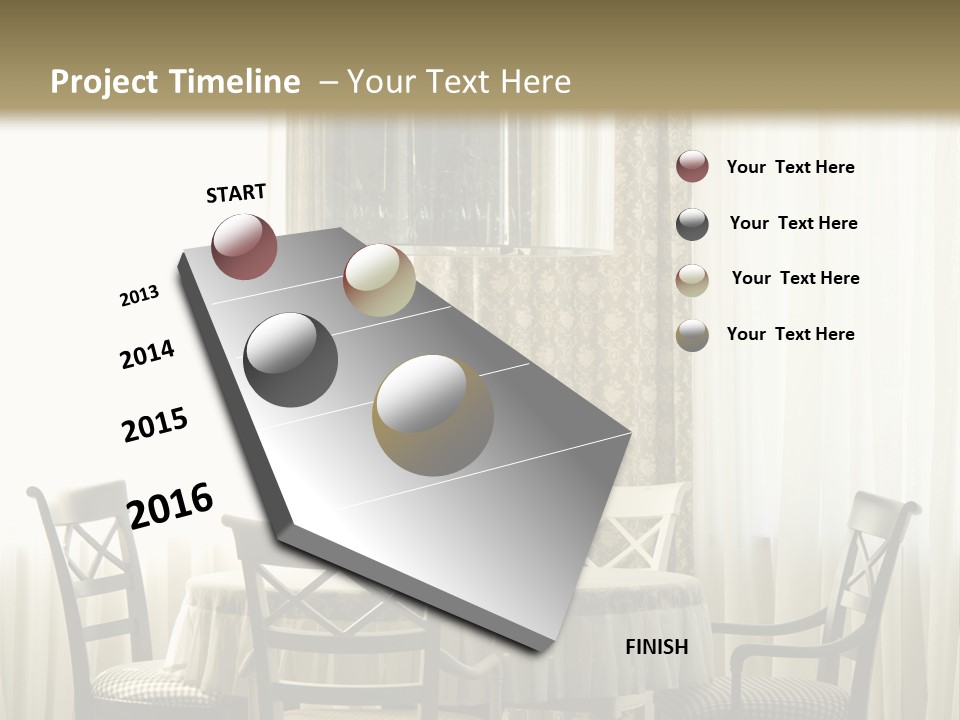 Served Lamp Estate PowerPoint Template