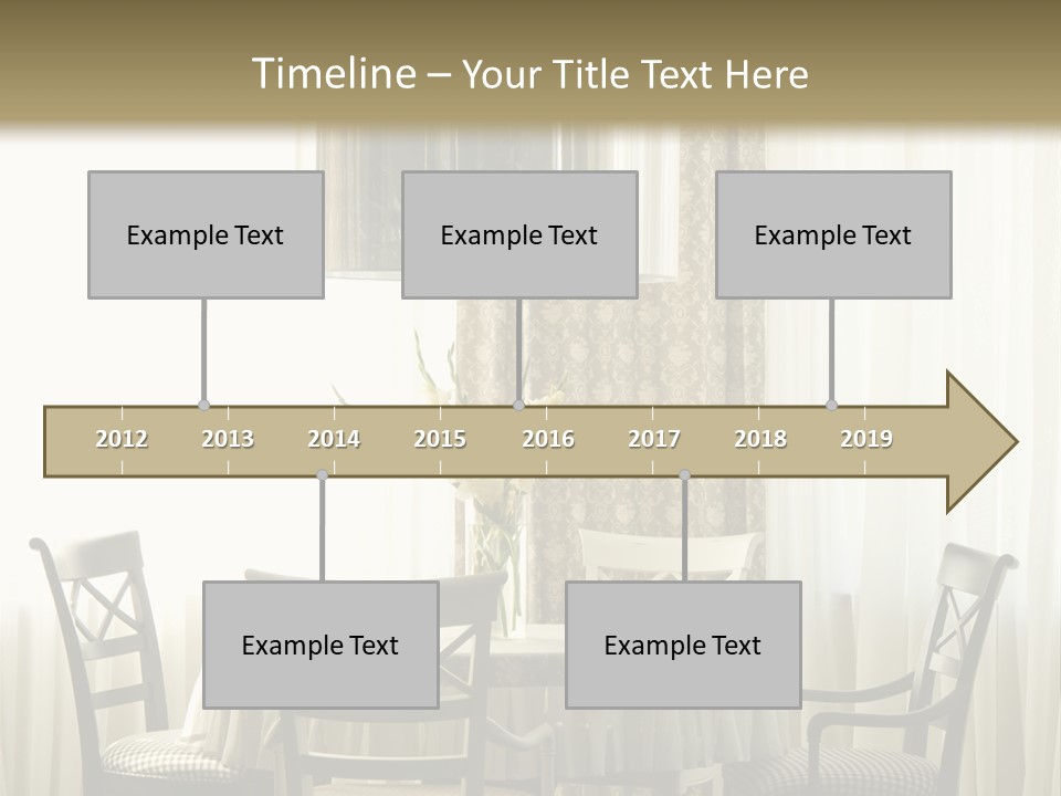 Served Lamp Estate PowerPoint Template
