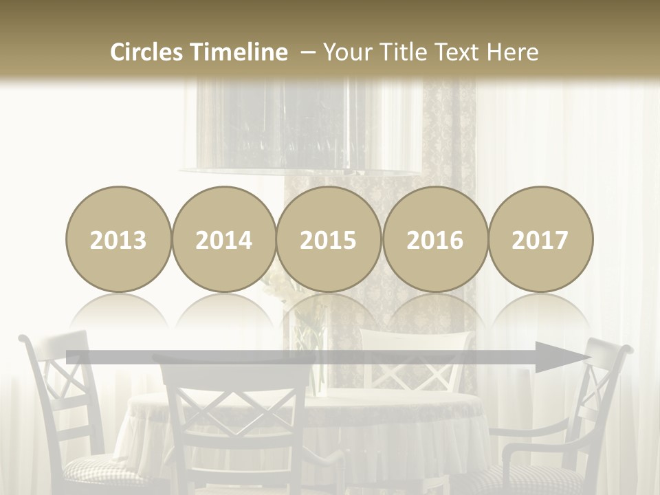 Served Lamp Estate PowerPoint Template