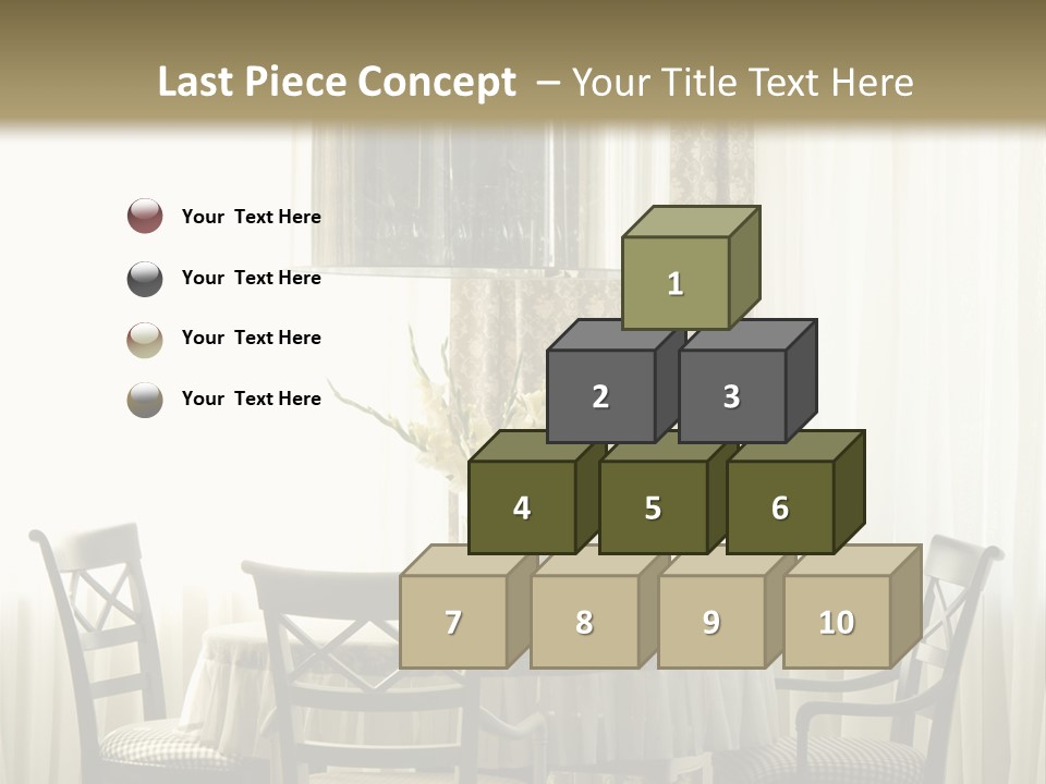 Served Lamp Estate PowerPoint Template