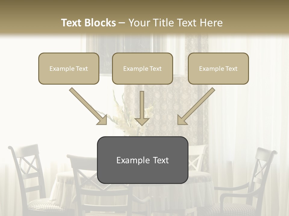Served Lamp Estate PowerPoint Template