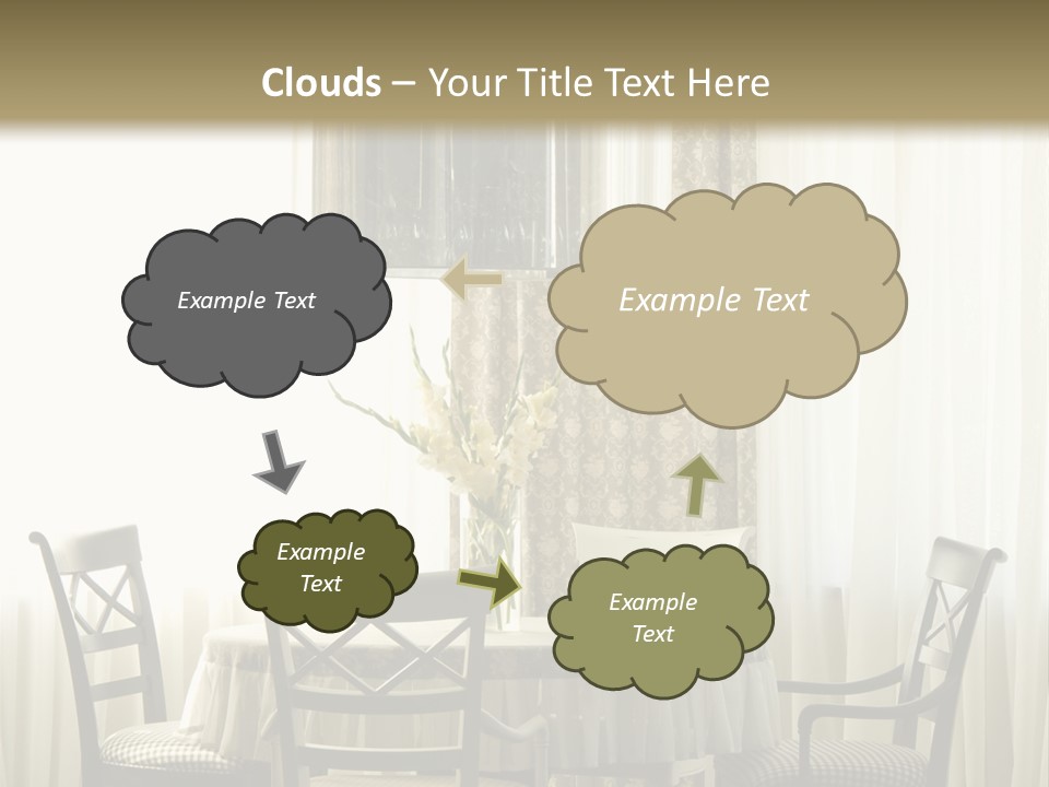 Served Lamp Estate PowerPoint Template