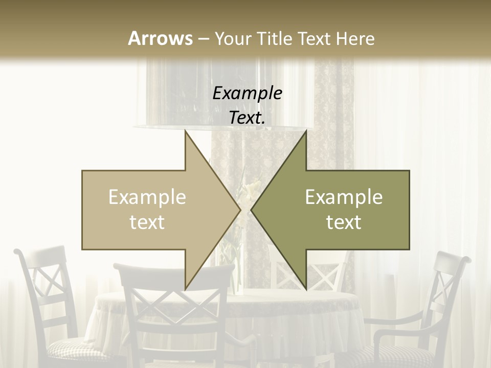 Served Lamp Estate PowerPoint Template